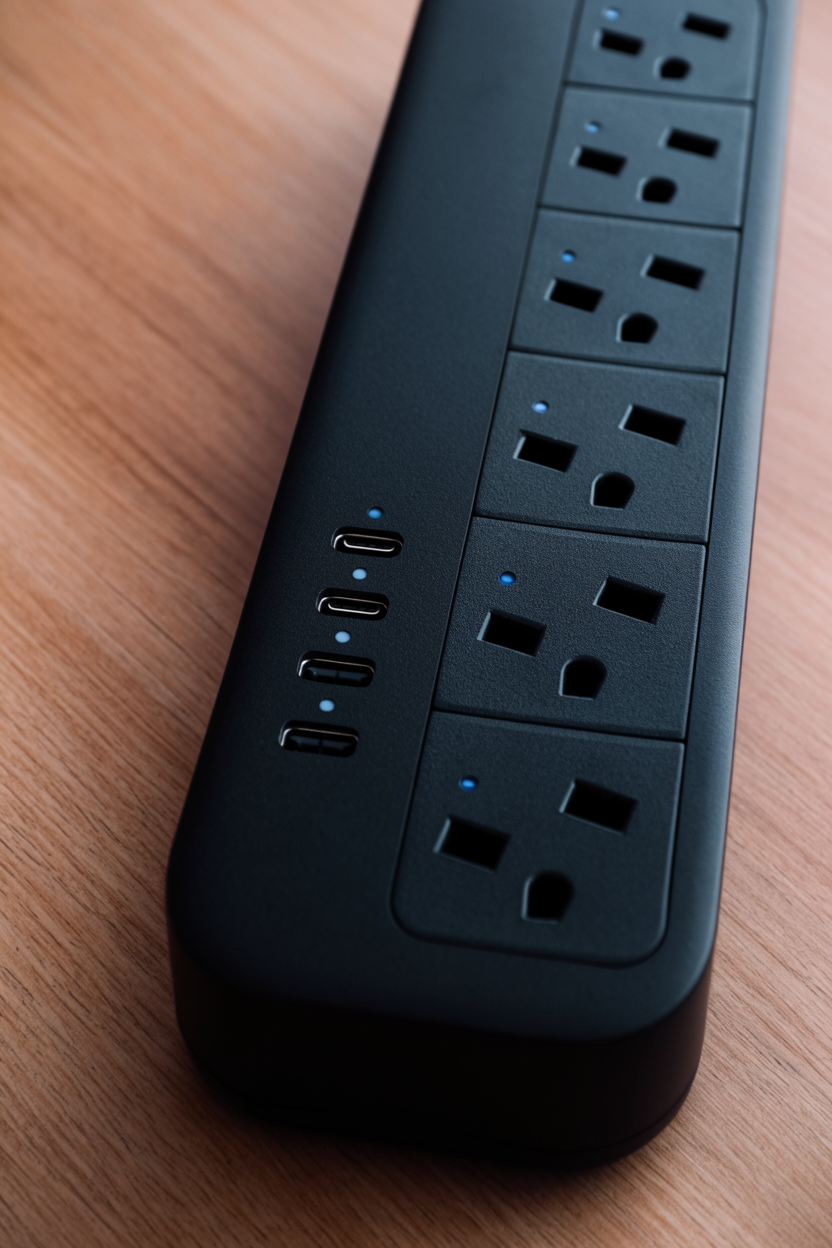 8-Outlet Smart Surge Protection Power Strip