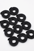 Premium Hook-and-Loop Wire Organizers (10-Pack)